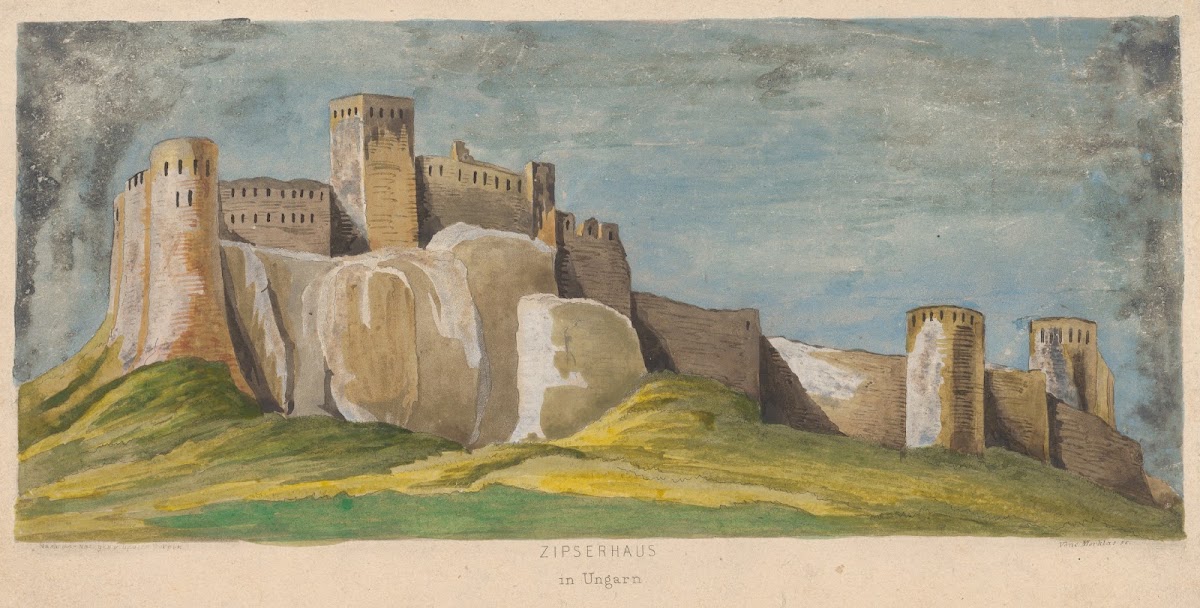 Spišský hrad 1912