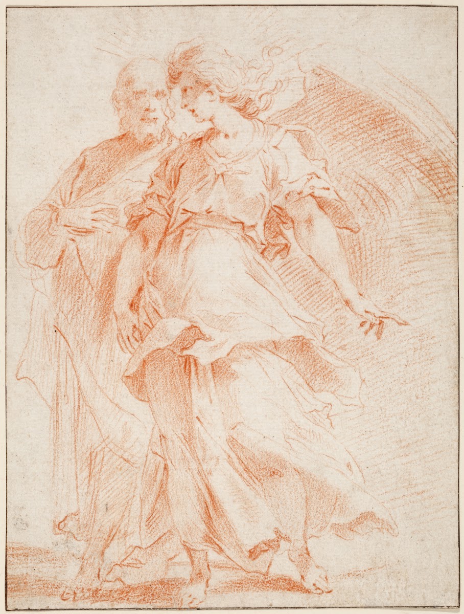Ein Engel führt Petrus aus dem Gefängnis ca 1590