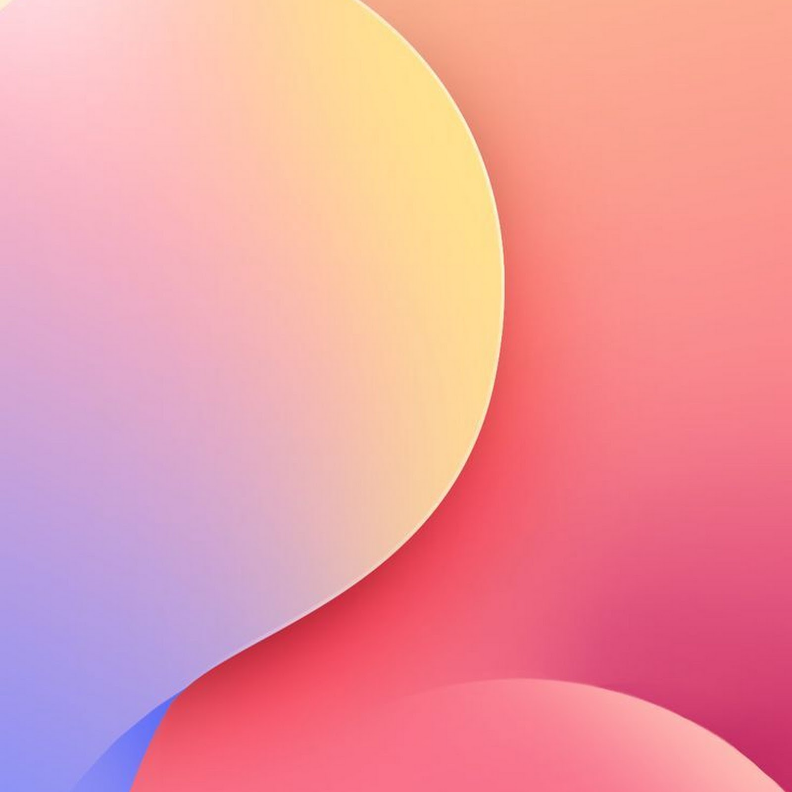 Download Soft Pastel Gradient Spheres iPhone