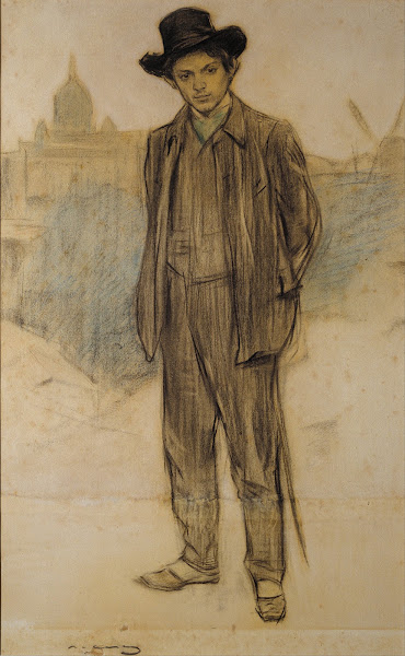 Portrait of Pablo Picasso circa 1900