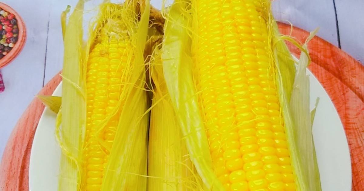 Bắp Mỹ hấp lá dứa