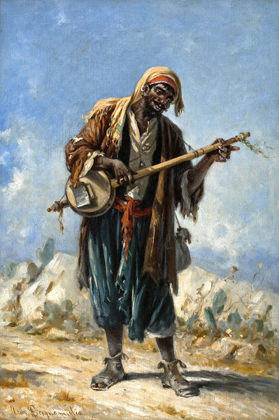 Goge Spieler bei Kairo Ägypten 19th century