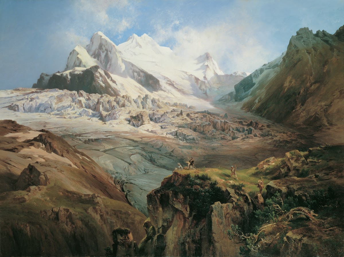 Der Stubaiferner in Tirol 1875
