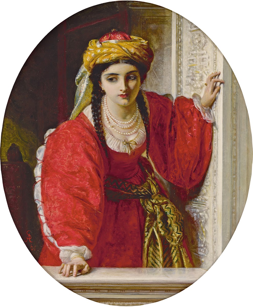 Juliet at her Balcony 1861