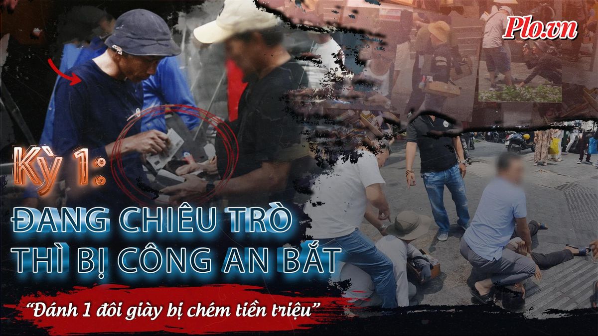 Video điều tra: Vạch trần chiêu trò 'làm tiền' của nhóm đánh giày - kỳ 1: Vừa móc ví của khách thì bị bắt - Báo Pháp Luật TP.HCM