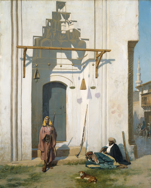 Guards at the Door of a Tomb 1870s