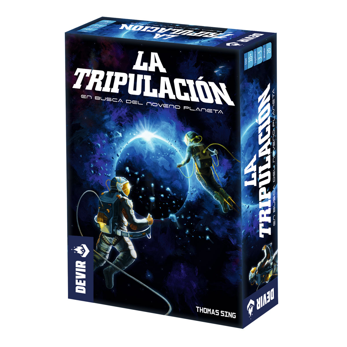 Portada de La tripulación: En busca del noveno planeta — imagen 2