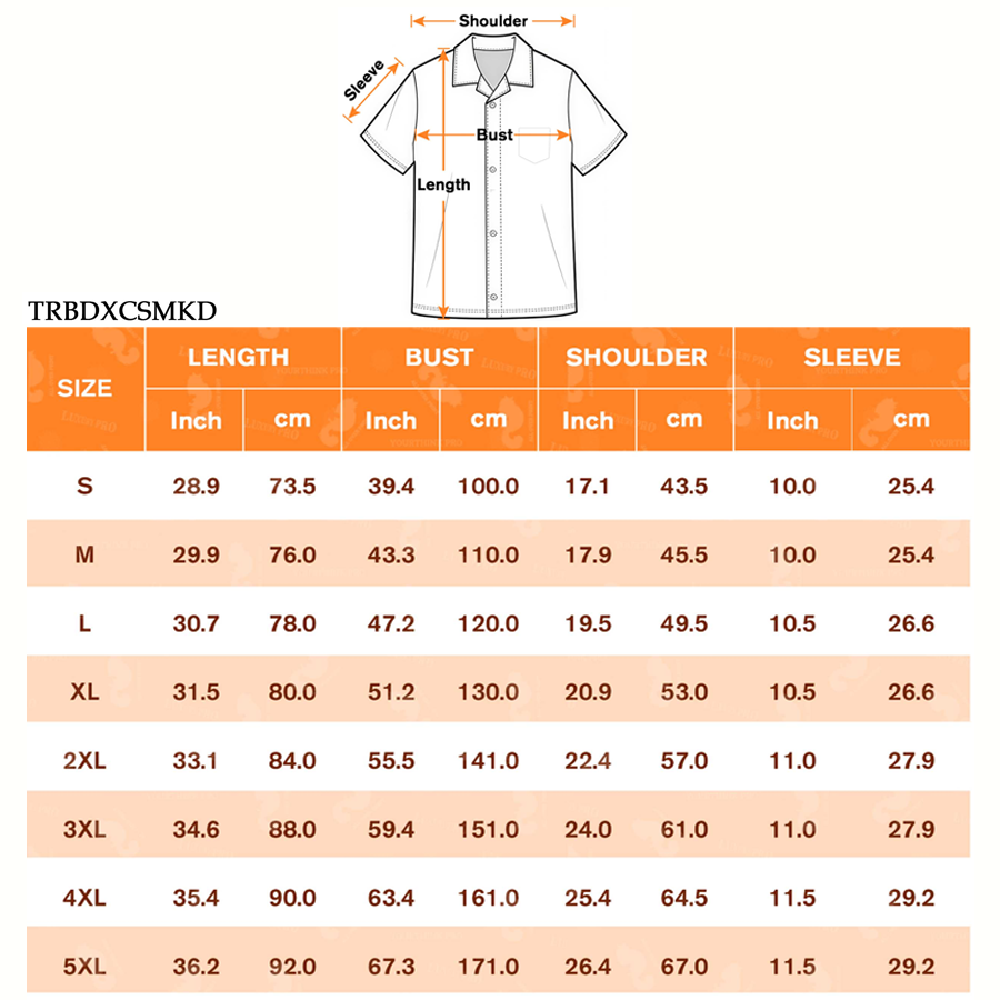3D Hawaiian shirt with pocket-TRB