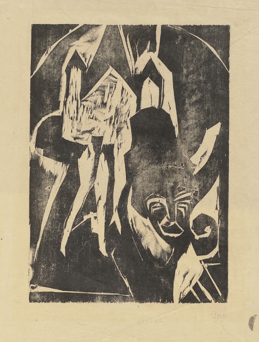 Cocotte on the Street 2 1915