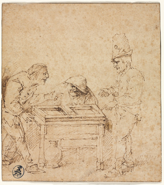 The Tric Trac Players c 1660
