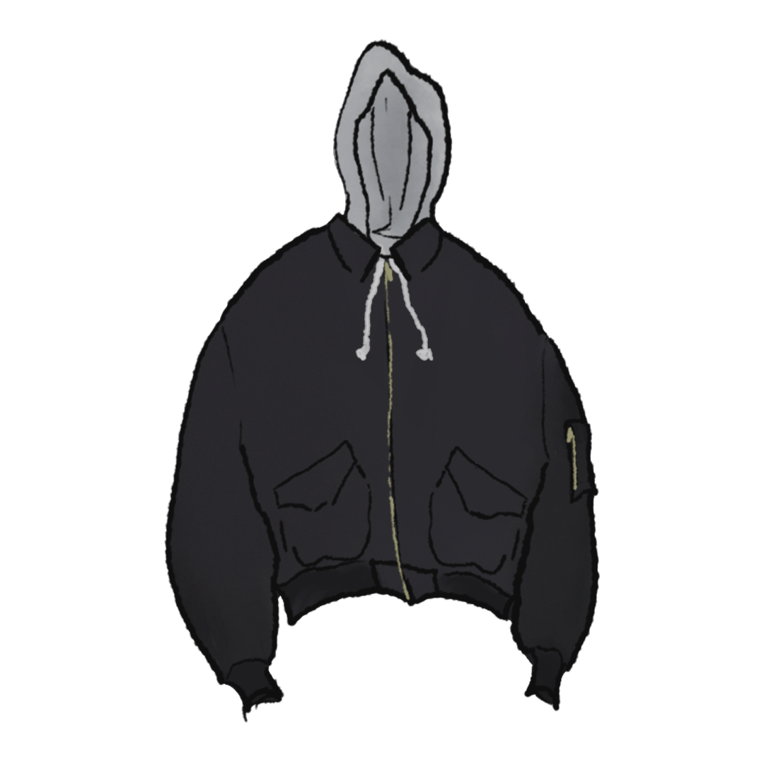 Yeezy Gosha Rubchinsky Hooded Bomber Jacket product image