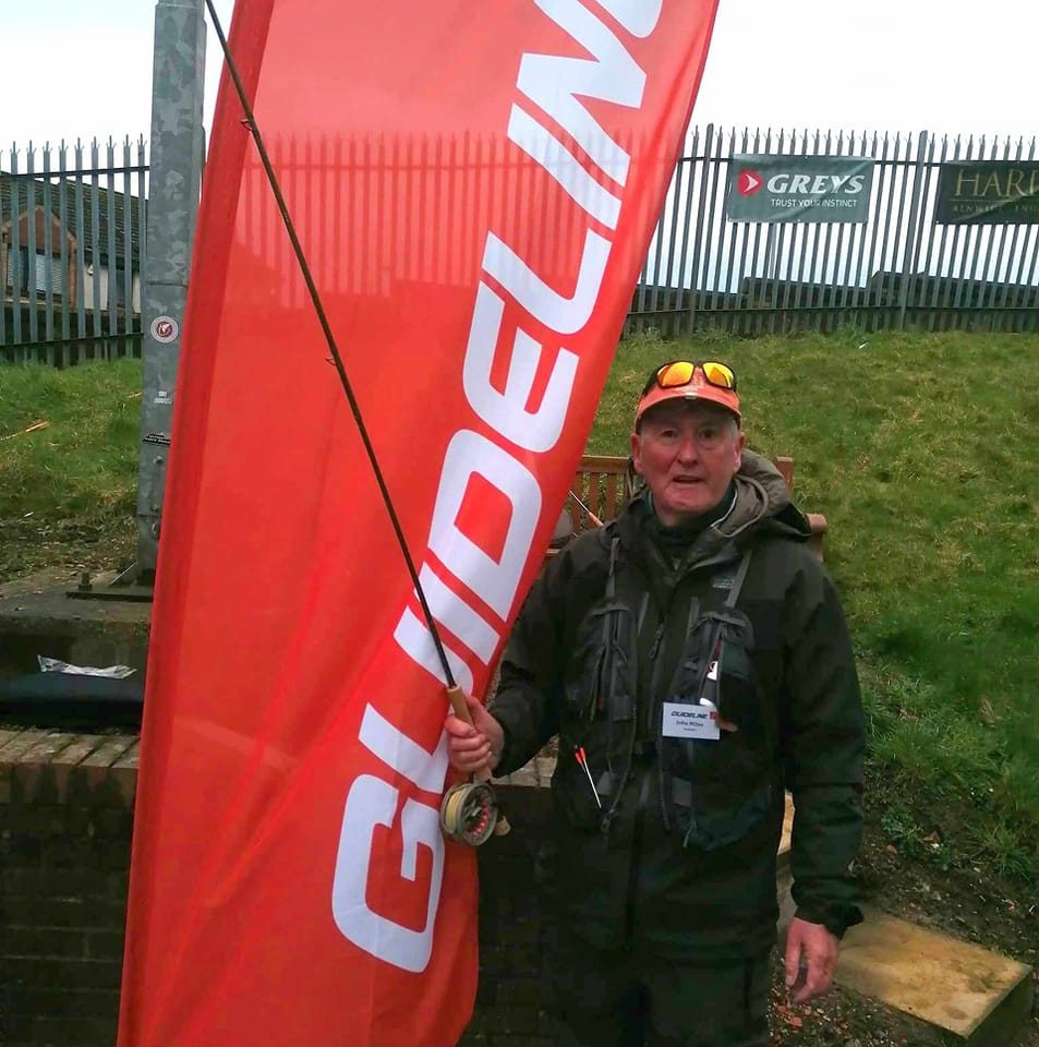 Fly casting tuition at Glasgow Angling Centre