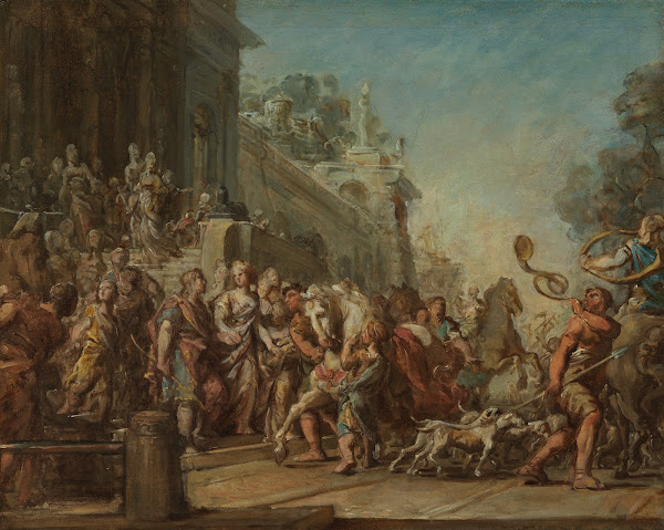 The Departure of Dido and Aeneas for the Hunt 1772 1774