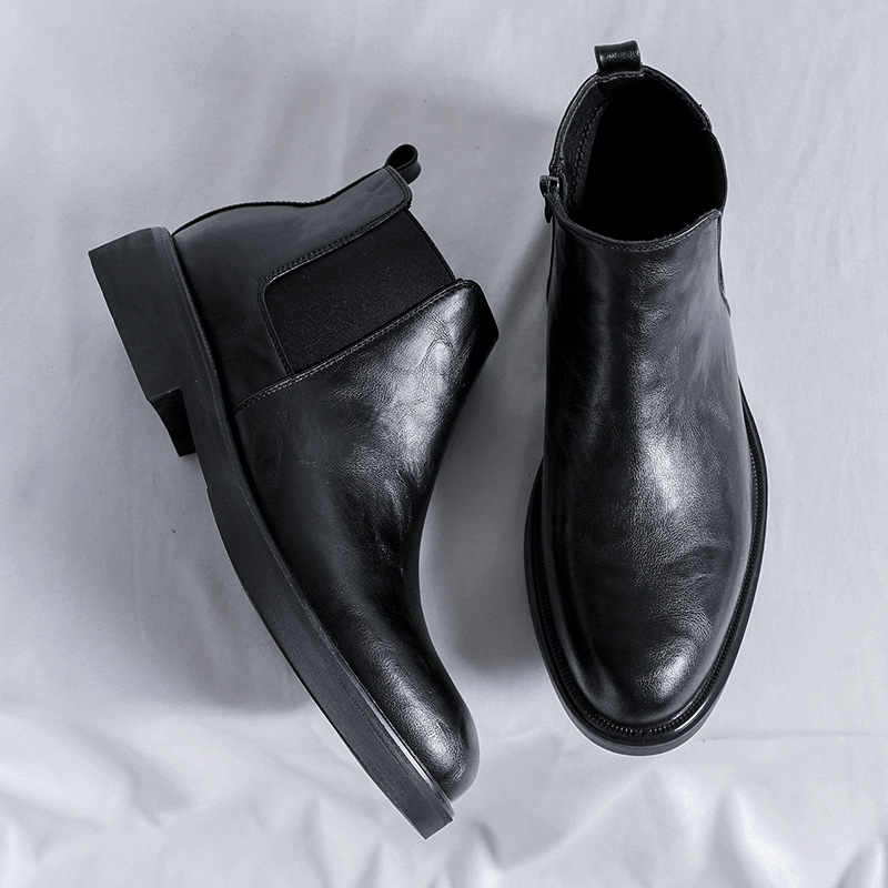 Herren-Chelsea-Boots, Business-Stil, 85711-R