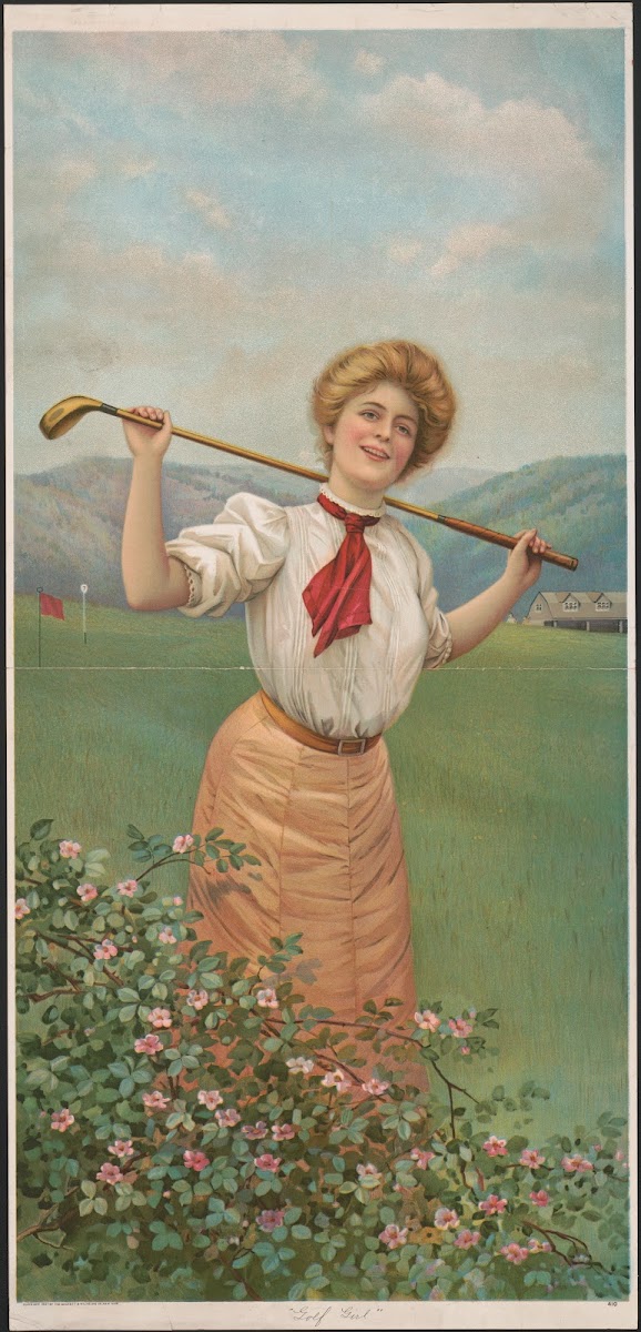 Golf woman 1908