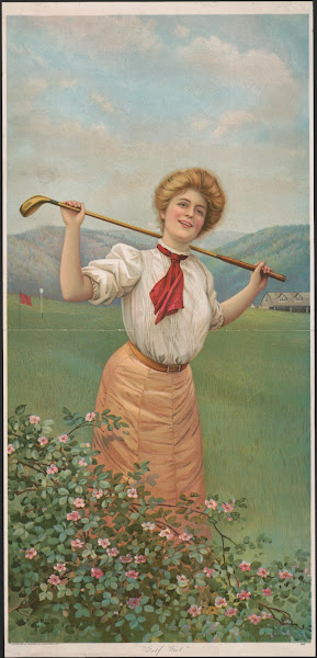 Golf woman 1908