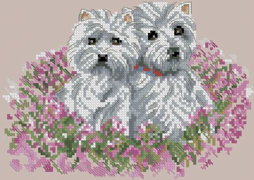 CMP K4638 West Highland White Terrier Fragm