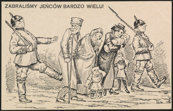 Zabraliśmy jeńców bardzo wielu 1914