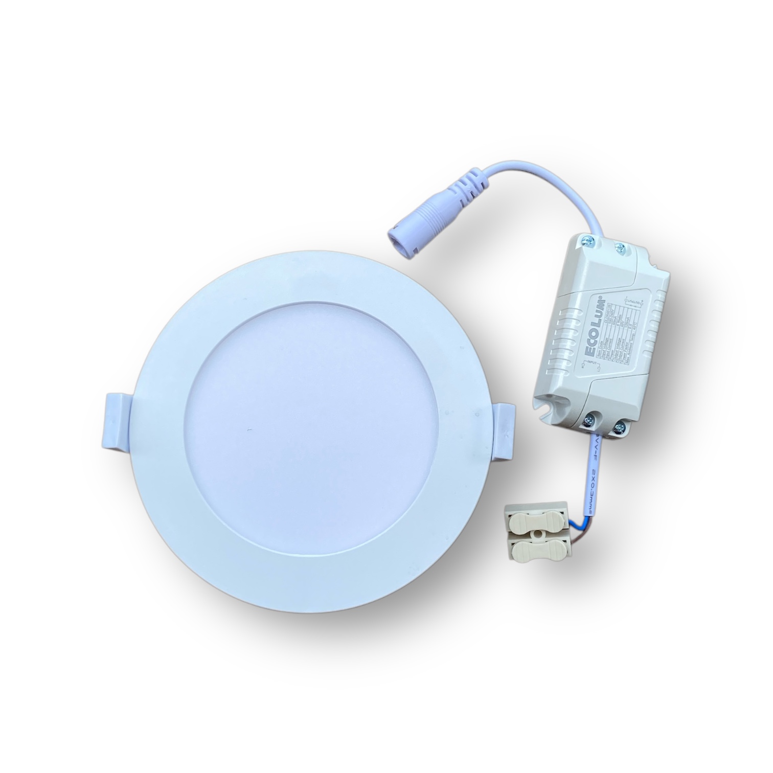 Ecolum Round Recessed Slim Downlights (Warm White)