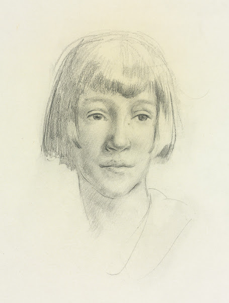 Portrett av kunstnerens mor 1859