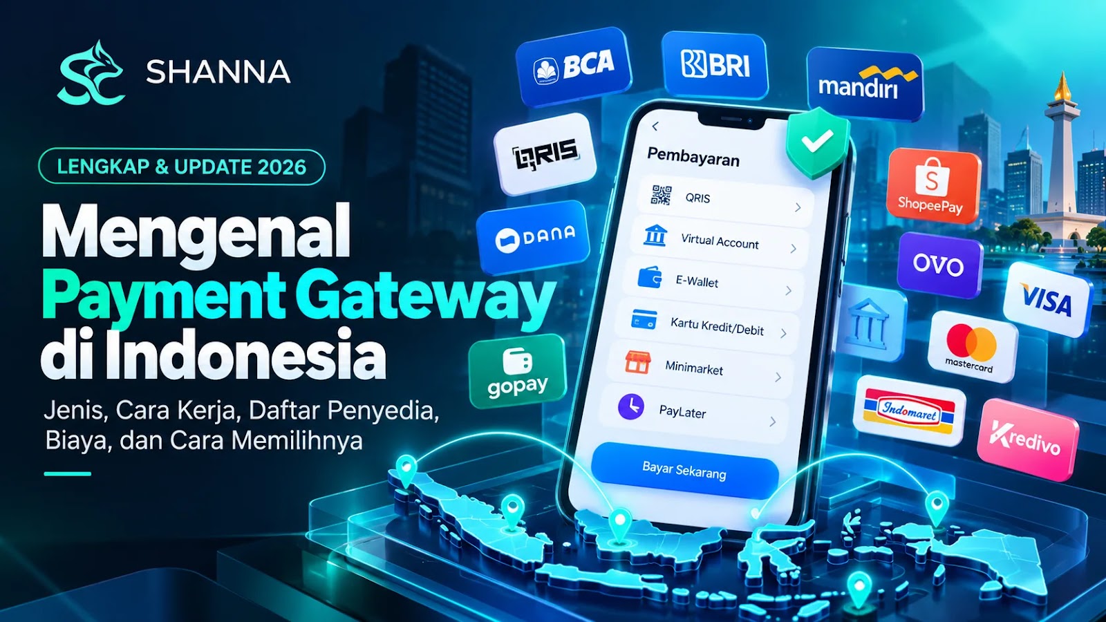 Payment Gateway Indonesia 2026: Cara Kerja, Biaya dan Perbandingan untuk Bisnis Online