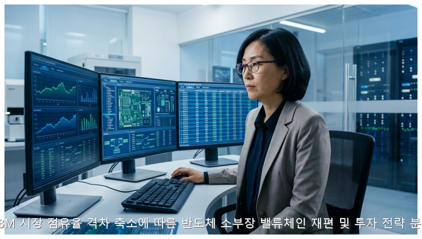 HBM 시장 점유율 격차 축소에 따른 반도체 소부장 밸류체인 재편 및 투자 전략 분석 핵심 안내 및 분석 인포그래픽 (7)