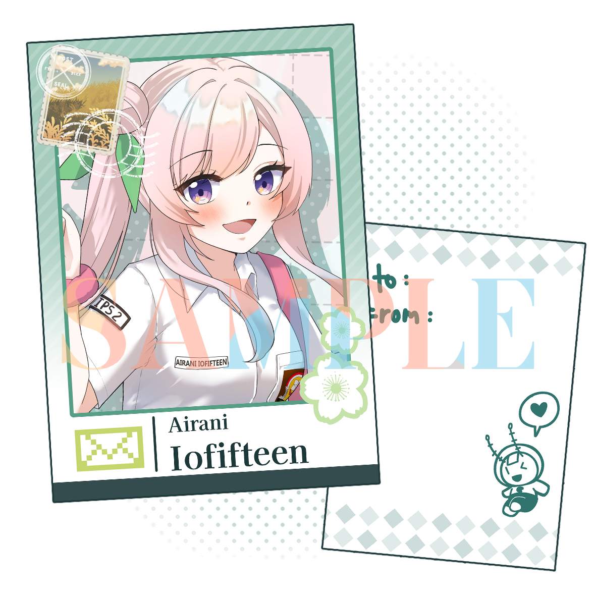 Airani Iofifteen Postcard A6 By Hiudarat