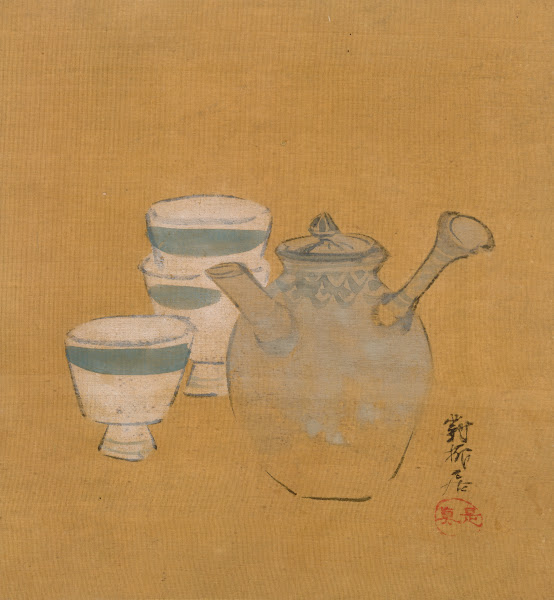 Teapot and Cups 1847