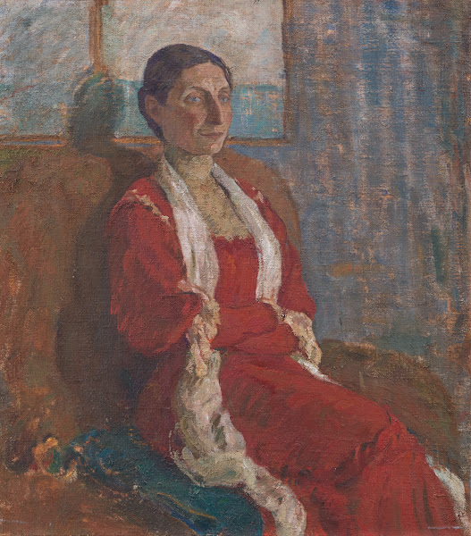 Portrait of Mrs Bertha Brandstrup 1909