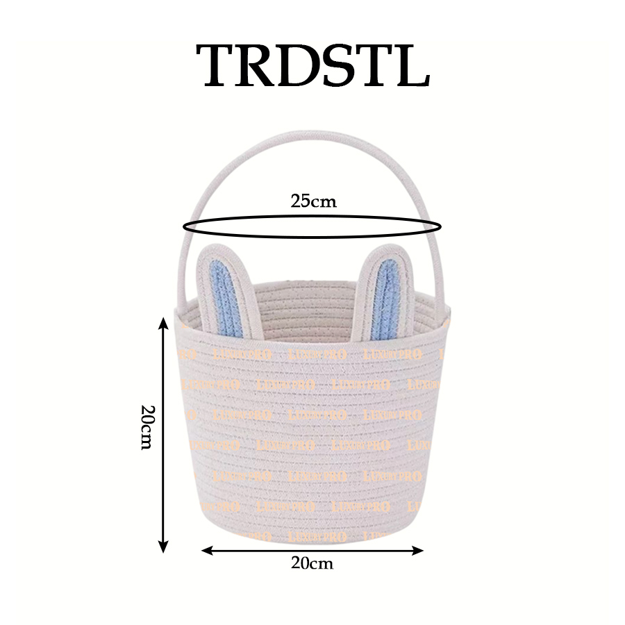 Rabbit Ear Hand Basket