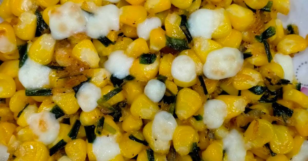Bắp xào phô mai đút lò