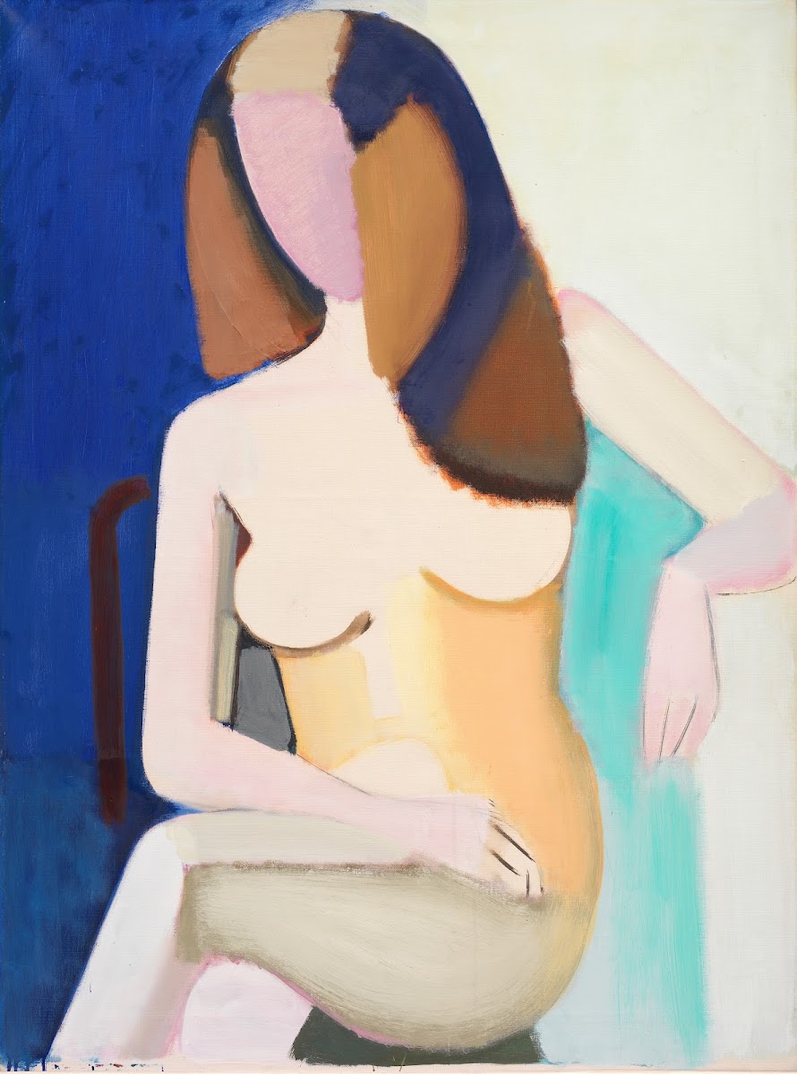 Seated Female Nude 1950