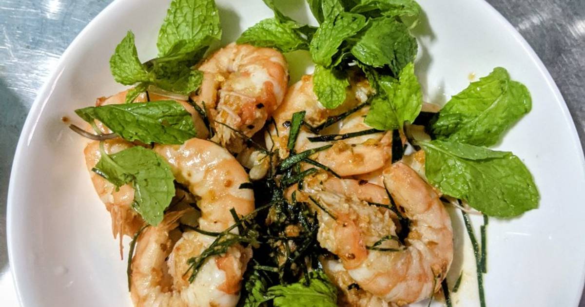 Tôm trộn muối ớt tây ninh