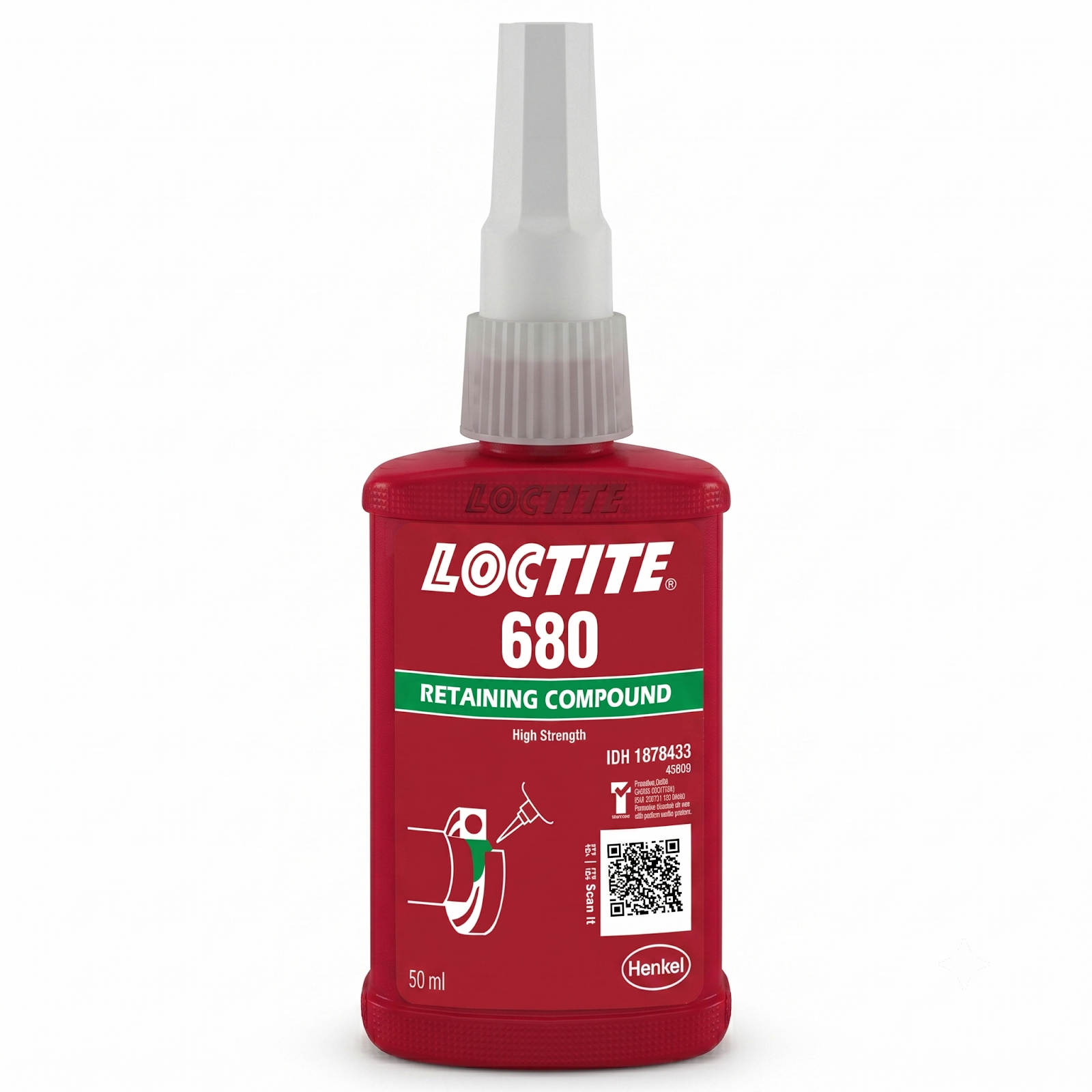 LOCTITE 680 น้ำยาตรึงเพลาแรงยึดสูง 50ML. ล็อคไทท์