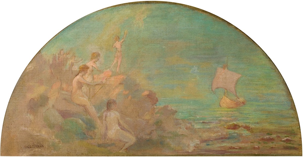 The Sirens a lunette