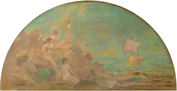 The Sirens a lunette