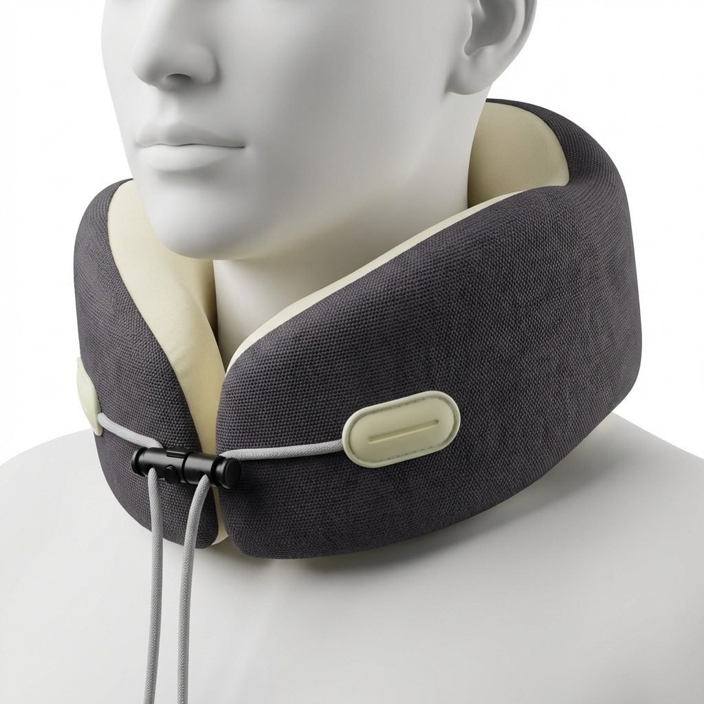 U-shaped memory foam neck pillow, portable