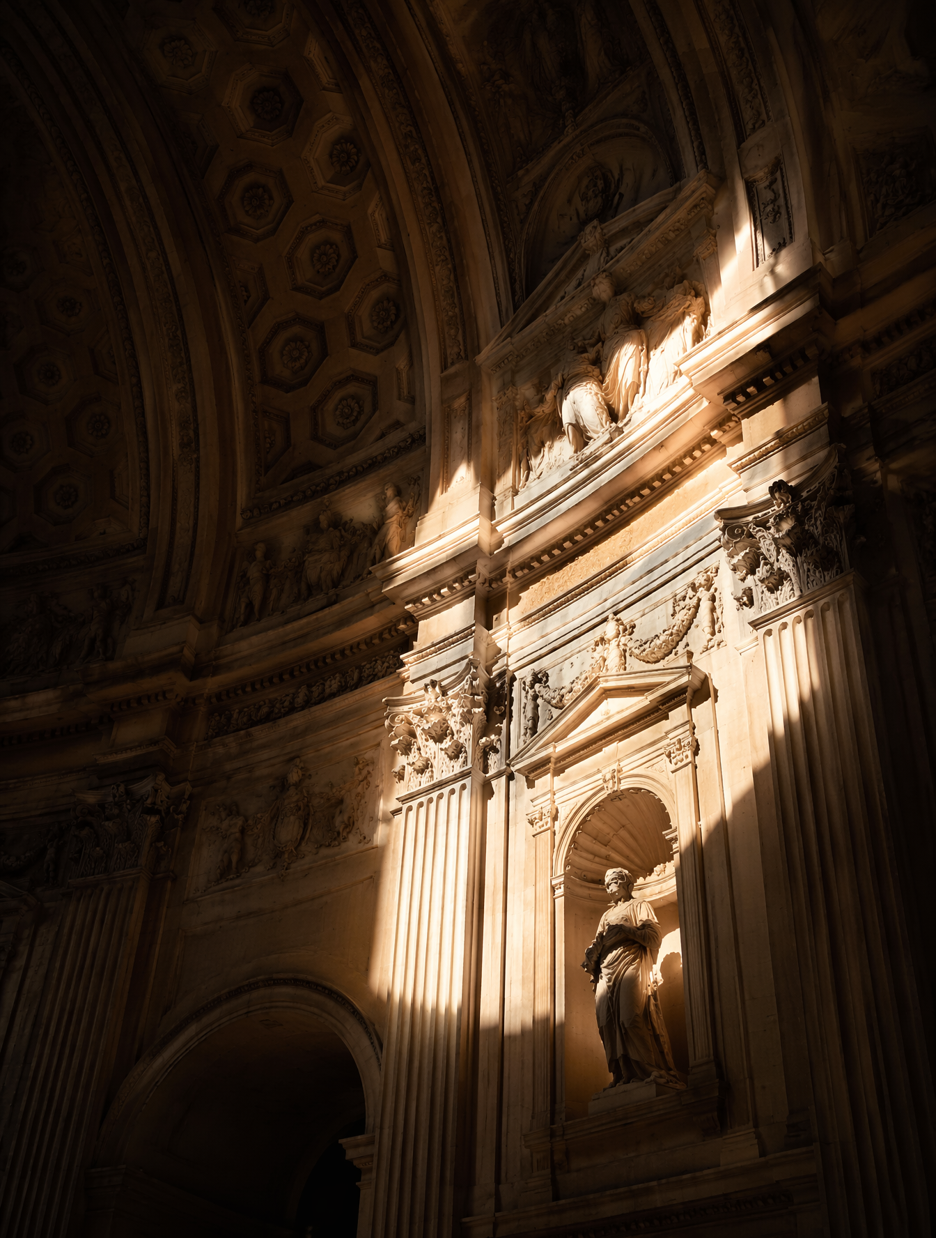 Una impresionante fotografía arquitectónica de interiores