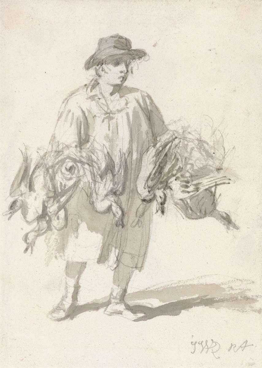 A Rustic Carrying Ducks