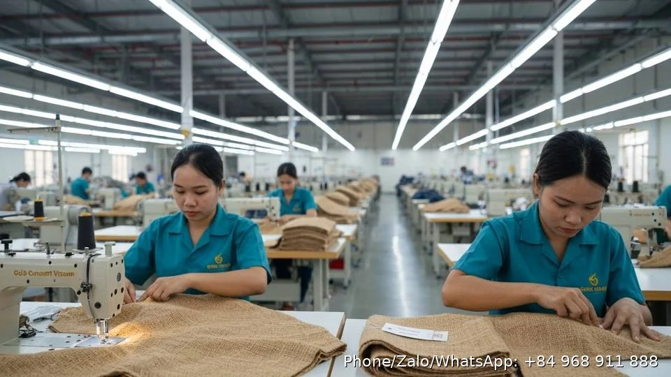 Jute Fabric Manufacturer - Gold Garment Vietnam