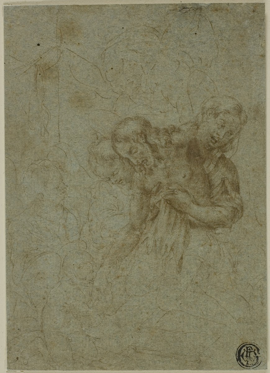 Dead Christ Supported by Holy Women and Angels