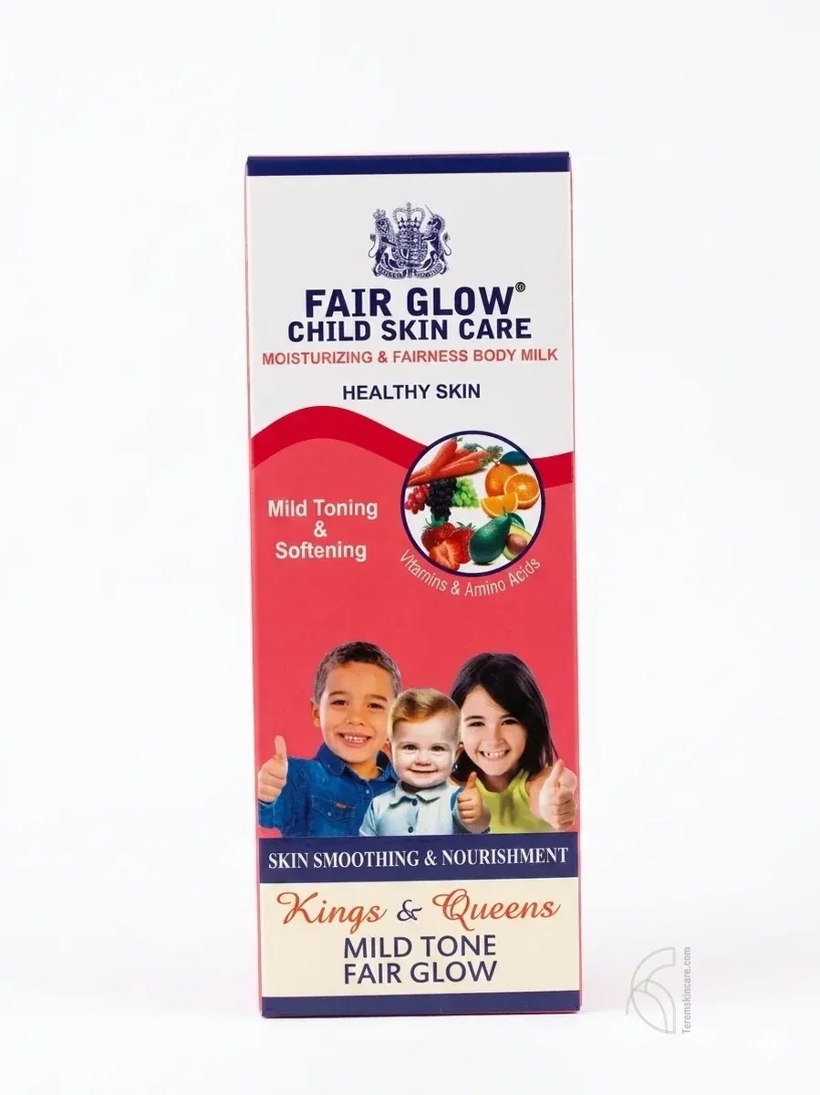 Fair Glow Child Skincare Vitamins & Amino Acids Moisturizing & Fairness Body Milk