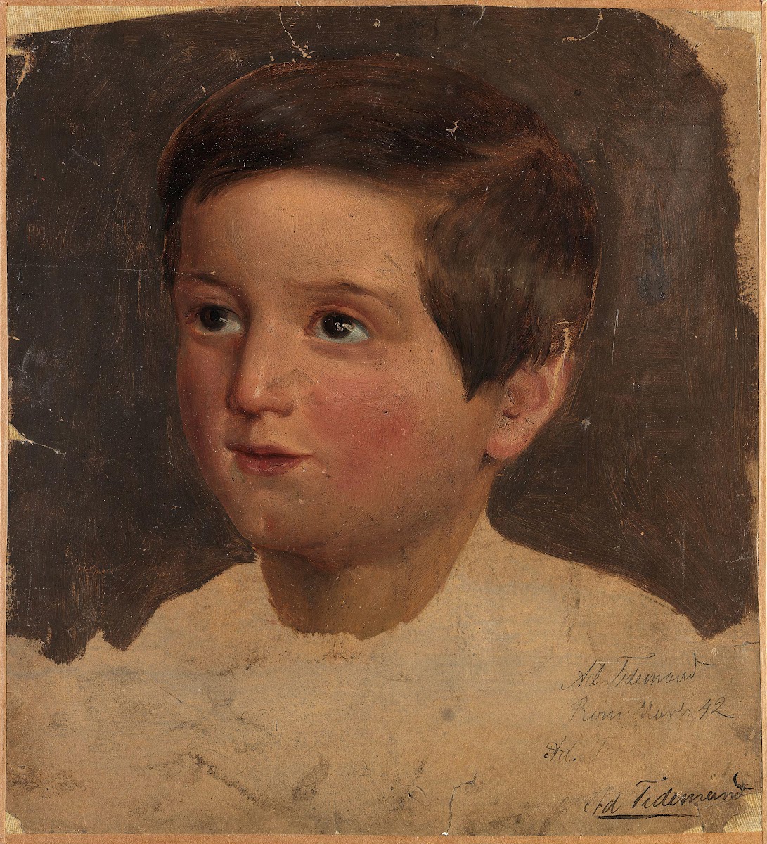 Portrait Study of a Boy 1842