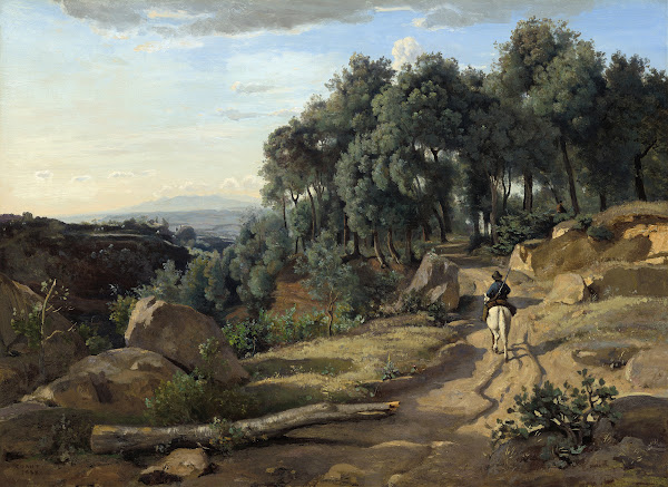A View near Volterra 1838