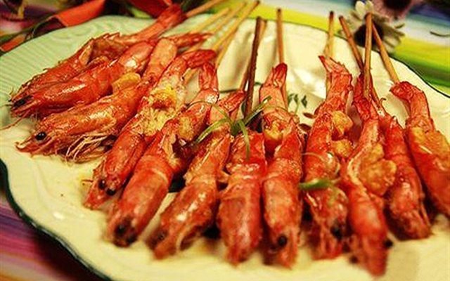 Tôm Nhồi Trứng Muối Chiên