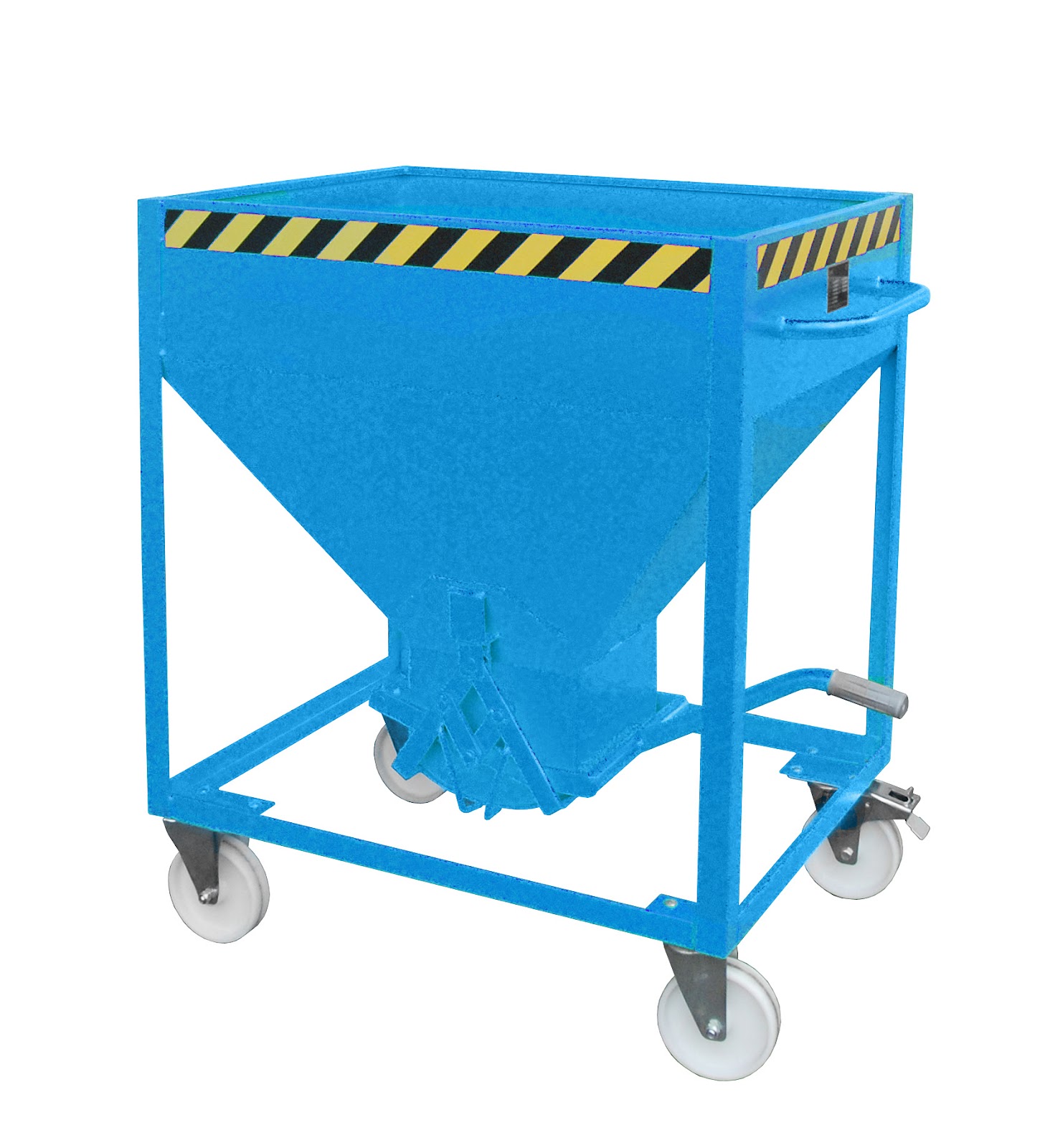 Silocontainer SR 375, gelakt, Lichtblauw