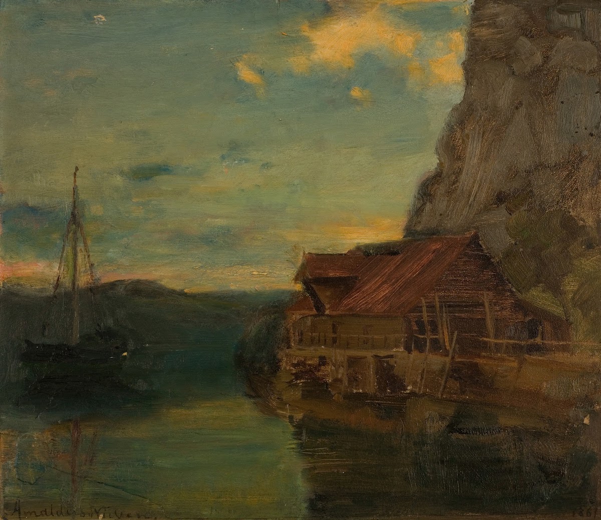 Fra Solsvik Bergen 1861