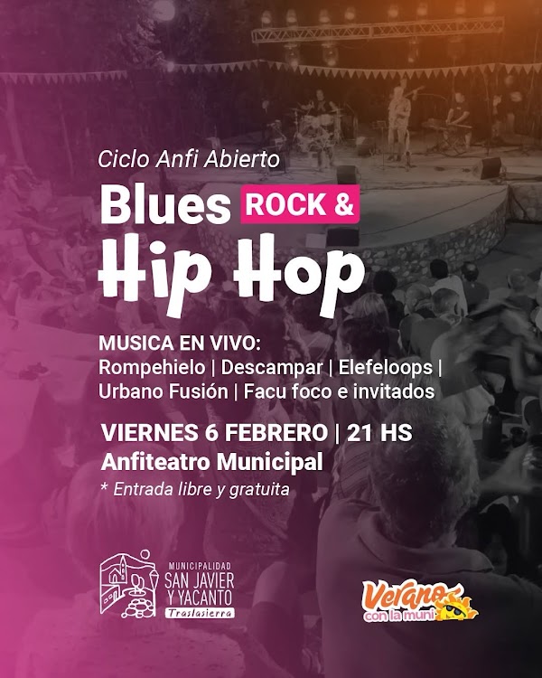 Ciclo Anfi Abierto Blues Rock & Hip Hop