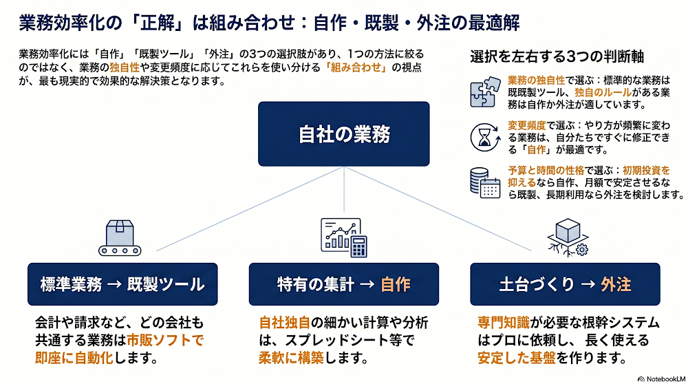 組み合わせる発想
