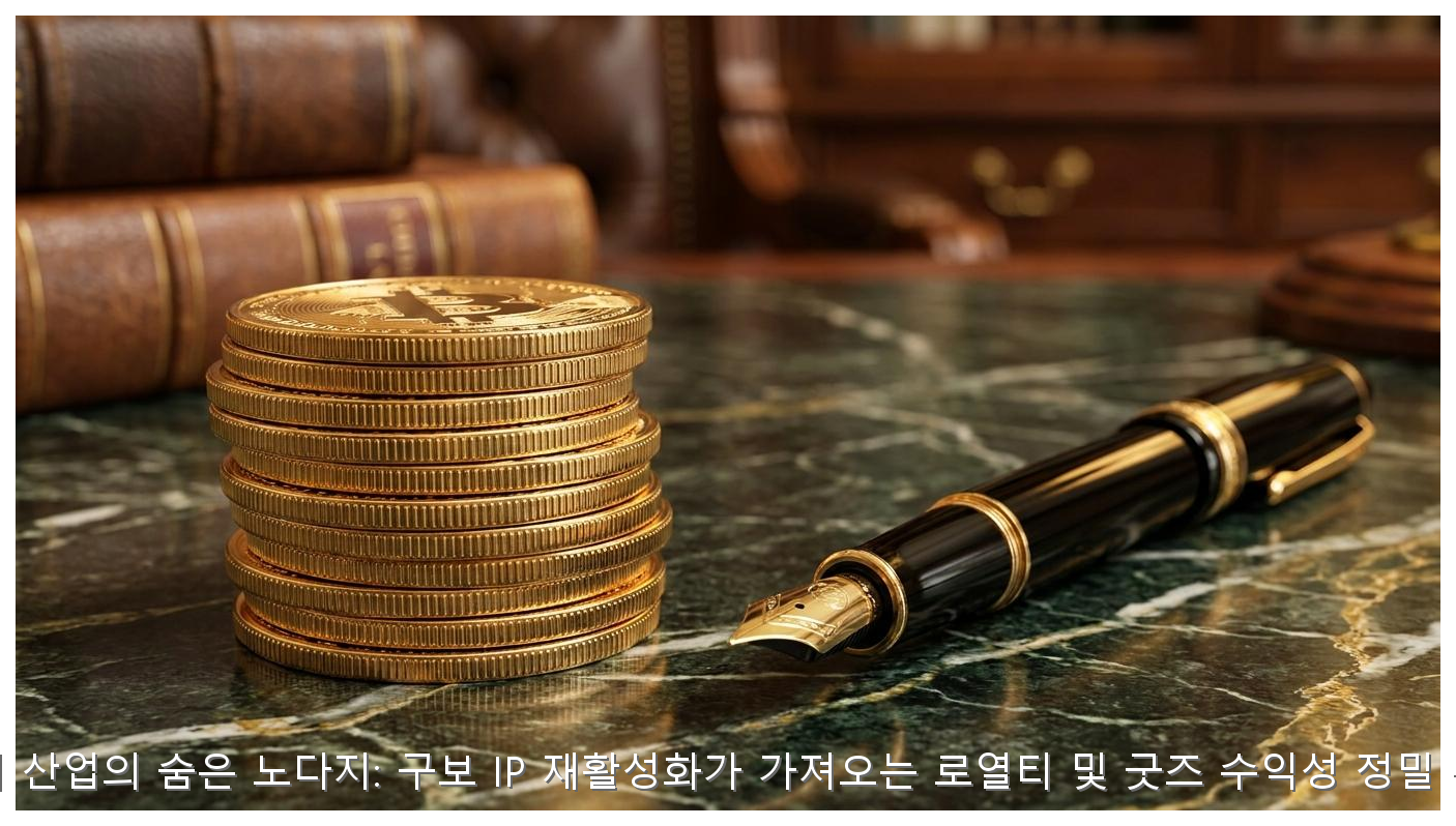 엔터 산업의 숨은 노다지: 구보 IP 재활성화가 가져오는 로열티 및 굿즈 수익성 정밀 분석 핵심 안내 및 분석 인포그래픽 (3)